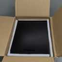 Acrylic Suggestion Box 8.2 x 6.7 x 5 Inch Large Donation Box Safe Ballot with Lock and Sign Holder for Voting Charity Business Cards Collection Display Ticket Comment(Black) (Transparent)