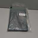 NICETOWN Door Curtains 72 inche Long, French Door Shades for Doorway Privacy, Thermal Insulated Window Covering for Bedroom, 30 inches Wide, Dark Mallard, 1 Panel