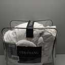 Vera Wang - Queen Comforter Set, Premium Cotton Bedding Set with Matching Shams, Chic Room Essentials, Oeko-Tex Certified (Puckered Texture White, Queen)