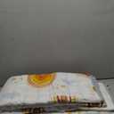 Funtery 43 x 43 Inch Boho Baby Play Mat Portable Crawling Washable Foldable Tummy Time Non Slip Baby Floor Large Playpen Mat for Infants Toddlers Floor Playpen Activity(Boho Rainbow)