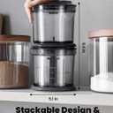 Food Processor 4 Cup, Electric Food Chopper, Small but PowerfulMeat Grinder with 2 Bowls, 2 Speed & 4 Blades for Vegetable, Meat, Nuts, Functions for Chopping, Dicing, Mixing and Puree