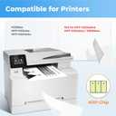 134X Black Toner Cartridge Laser Jet MFP M234dw Black Toner Compatible for HP 134X 134A Toner Cartridge for HP134X HP134A W1340X for Laser Jet M209dw MFP M234sdw Toner Ink 2 Pack (with Chip)