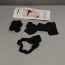 voenxe Seamless Women Underwear Thongs, No Show Ladies Thong, No Line Workout Breathable Comfortable Panties, Soft Undies, Pack of 5, XS, Black