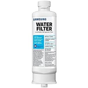 SAMSUNG Genuine Filter for Refrigerator Water and Ice, Carbon Block Filtration, Reduces 99% of Harmful Contaminants for Clean, Clear Drinking Water, 6-Month Life, HAF-QIN/EXP, 1 Pack