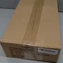 Joybe 50 Pack 8x4.75x10 Inch Medium Black Kraft Paper Bags with Handles Bulk, Craft Paper Gift Bags for Party Favors Grocery Retail Shopping Business Goody Merchandise Take Out Blank Sacks (50pcs)