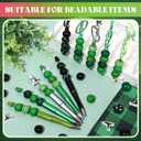 2 x Janinka 100 Pcs Princess and Witch Wooden Beads16mm Large Wooden Beads for Crafts Fairy Wand Crown Hat Broom Spacer Loose Bead with Hole for DIY Crafts Home Party Festival Decoration(Witch)