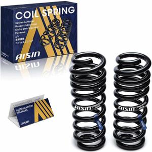 AISIN AFTERMARKET COSFD-00550 Set of 2 Front Coil Spring
Compatible with Ford E-350 Econoline 1998, E-350 Club Wagon Super Duty 1999-2014, Econoline Super Duty 1999