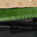 ondware Dog Grass Pad with Tray, 30 x 20 in, 2 Replacement Pads Included | 3-layer leak-proof design, fast drainage, reusable fake grass, indoor potty training for apartments, patio, RV