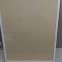 DAHAPYBOO Cork Board with Linen White,Bulletin Board 36"x24" Hanging Corkboards for Office Home School Message Board or Vision Board Decoration.