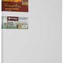 MASTERPIECE Z1VS-2842 Vincent Pro 7/8" Deep Sausalito Heavy Weight and Texture 14 oz Cotton Stretched Canvas 28" x 42" White