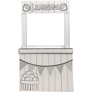 Cardboard People Color Me Lemonade Stand Life Size Cardboard Cutout Standup