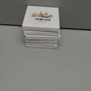 6 x Black Cat Ornament  Christmas Decoration & Christmas Ornament; Round Ceramic (Holiday Present, Bauble Present, Gift Idea, and Gift Exchange) | Heirloom Keepsake