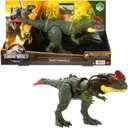 Mattel Jurassic World Gigantic Trackers Action Figure, Sinotyrannus Dinosaur Toy with Attack Motion & Tracking Gear