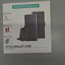 SUANPOT for Samsung Galaxy A35 5G Wallet case with RFID Blocking Credit Card Holder,Flip Book PU Leather Protective Cover Women Men for Samsung A35 Phone case Wine Red