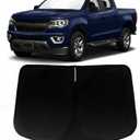 Windshield Sunshade for 2015-2022 Chevy Colorado Chevrolet Colorado | Car Front Window SunShade with 240T Sun Visor Protector Blocks UV Rays Heat Sun Shield Accessories