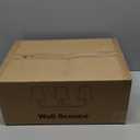 Bathroom Light Fixtures, 3-Light Brushed Gold Vanity Lights, 24.5" Bathroom Lighting Fixtures Over Mirror with Flared White Fabric Shade, Modern Wall Sconces for Bedroom Living Room Hallway