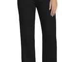 Guaile Womens Jeans High Waisted Stretchy Straight Leg Split Hem Jeans for Women Trendy Classic Denim, Size 14