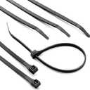 Gardner Bender 46-315UVB 14 in. Cable Tie - 80 Pack44; Black