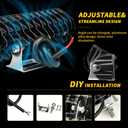 Small led light bar - 10pcs 6in 18W 14000LM Single Row Combo Flood Spot Lights Pod,Super Bright Waterproof Driving/Offroad/Motorcycle/Golf cart Lights for Truck Boat SUV ATV 4WD Tractor Hunters