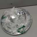 Uxcell 1 Set 3-Tier Cupcake Stand Holder, Round Tiered Serving Tray Stainless Steel Cup Cake Stand for Dessert Fruit Table Birthday Party Decoration Display, Silver