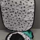 Portable Cat Playpen, 8-Rod Reinforced Kitten Dog Playpens, Foldable Play Pen for Indoor Cats Enclosed Pet Puppy Doggy Outdoor, Collapsible Tent Kennel Cage House(32"x24"x22") (Green)