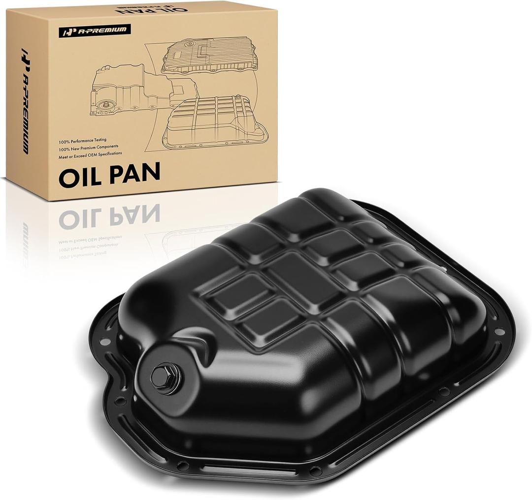 A-Premium Lower Engine Oil Pan Sump with Drain Plug Compatible with Nissan Altima 2007-2016, Murano 2009-2016, Pathfinder 2013-2016, Quest 2011-2014, Infiniti JX35 2013-2013, V6 3.5L Gas