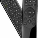 iPazzPort Universal TV Remote Air Mouse Bluetooth & 2.4G Wireless Keyboard with Voice IR Learning - QWERTY Remote for Smart TV, Android Box, PC, HTPC, Nvidia Shield, Projector (Not Samsung/LG TV)