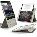 ESR for iPad Pro 12.9 Case (6th/5th Generation, 2022/2021), Removable Magnetic Cover, Adjustable Portrait/Landscape Stand with Raised Display View, 9 Standing Angles, Shift Series, Titanium