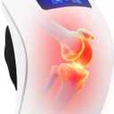 Knee Massager for Pain Relief - Knee Massager with Heat and Red Light Therapy,5 in 1 Pain Relief Products with Heating, Red Light, Compression,Vibration Therapy and Voice Broadcasting