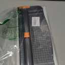 Firbon A4 Paper Cutter 12 Inch Titanium Paper Trimmer Scrapbooking Tool with Automatic Security Safeguard and Side Ruler for Craft Paper, Coupon, Label and Cardstock (Black)