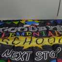 Arosche 5th Grade Graduation Decorations 2025 Banner 72" x 48" Goodbye Elementary School Next Stop Middle School Photography Congrats Grad Decor Background for Indoor Outdoor Party Home,School Decor