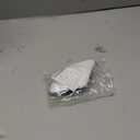 Headlamp Washer Nozzle Cover Lid for BMW 3 E90 E91 M Sport LCI 2005-2012 61677892647 61677892648 Headlight Water Sprayer Cap(Alpine White LH)