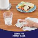 Sparkle Pick-A-Size Paper Towels, Spirited Print Design, 6 Double Rolls (660 Sheets Total) - Strong 2-Ply Towels for Kitchen Cleanup and Everyday Messes