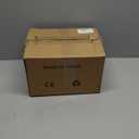 Half Cap Motocross Helmets Adult Half Shell Open Face Motorcycle Cycling Motocross Helmet Men Women DOT Approved with Goggles Facemask (X-Large, Black)