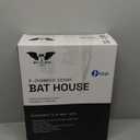 BIGBATBOX Wooden Bat House for Outdoors - Clean Your Backyard from Mosquitoes - Proven Box Kit to Attract Bats