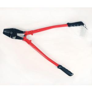 Hand Swager Crimper 24 Inch,Wire Rope Crimping Tool for 1/16 3/32 1/8 5/32 3/16 Sleeves, Long Handled Manual Crimping Tool