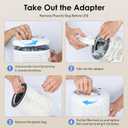 MOOKA Air Purifiers for Home Large Room up to 1095ft, H13 HEPA Filter Air Cleaner for Pets Bedroom Remove Smoke Dust Pollens Dander, Room Air Purifier with Timer Lock 4 Modes Night Light, M02