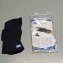Comfort Cool Wrist Brace with Thumb Support - CMC Restriction Splint for Arthritis & Tendinitis Relief - Black, Right Hand, X-Large (9 to 10 inches)