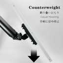 Counterweight for Monitor Arm - 1.1Ib/3.3lb/5.5lb Iron Weight Plate with VESA 75/100 Holes, Universal Compatible for Phone & Tablet Mounts, Solve Monitor Stand Sagging & Floating Issues (5.5)