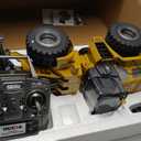 Ailejia 1/14 RC Wheel Loader 10 Channel Remote Control Front Loader Construction Tractor 2.4GHz Metal Bulldozer Toy