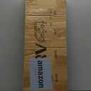 RV Dual Propane Tank Cylinder Rack for Camper and Travel Trailer for 20lb Tanks, All Parts Black for Bottom Tray, Vertical Bar, Securing LP Wing Nut, and Connecting Bar-All Parts Black