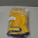 toolant Winter Leather Work Gloves, Warm 3M Thinsulate Lining for Cold Weather Work, Thermal Insulated Gloves (X-Large, Yellow - Winter Version (1 Pair))