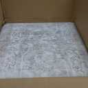 Madane 9x12 Area Rugs for Living Room, Machine Washable Rug with Anti-Slip Backing, Soft Vintage Large Area Rug, Floral Print Floor Carpet for Bedroom Dining Room (9 x 12, Beige/Brown)