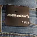 dollhouse womens Midtown Blue Denim Overalls 31/13