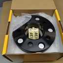 5x4.5 to 5x5 Wheel Adapters 4PCS for Je-ep Jk Wk Wj Xk Wheels on Tj Yj Kk Xj Mj Kj Zj, Dynofit 5x114.3mm to 5x127mm 1.25" Forged Conversion Wheel Adapters 1/2" Thread, Bolts Pattern Changed Spacers