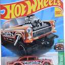 Hot Wheels '74 Brazilian Dodge Charger HW Celebration Racers 3/10 [Pink/White] 76/250,  Hot Wheels '55 Chevy Bel Air Gasser HW Reverse Rake 2/5 [Orange] 63/250,  Hot Wheels Rink Racer HW Ride Ons 5/5 [Blue/White] 168/250, Pack of 3