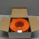 15 Ft Flexible Race Track for Kids with 3 Race Cars and Storage Bag, Compatible with Hot Wheels and Diecast 1/64th Cars, Simple and Versatile Gameplay, Safe and Durable Materials, Easy to Store (Orange)