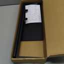 Towel Racks for Bathroom, Towel Rack with Shelf and 3 Hooks, Towel Storage Holders Wall for Rolled Bath Towels, Black (Square Tube)