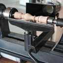 Integrated 12" Tool Rest with 1"(25.4mm) Post with Length 80mm for WoodTurning Lathes.
