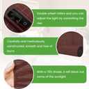 Bamboo Blinds, Easy to Install Bamboo Shades for Indoor Windows, Custom Sizes Roller Shades for Indoor Windows, Roll Up Blinds Indoor Outdoor Patio